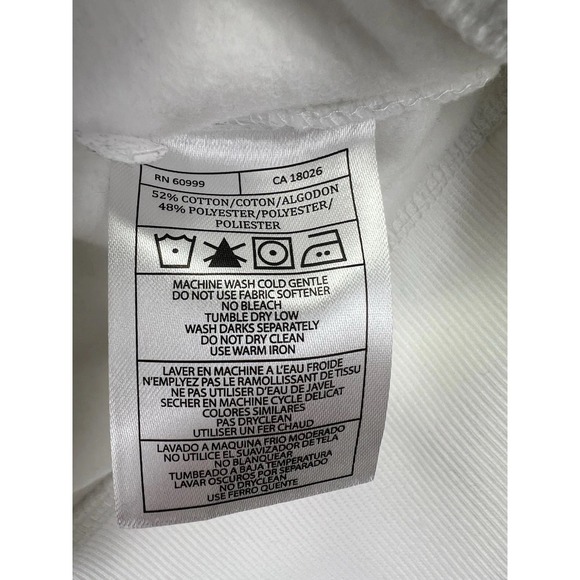 Detroit Lions Womens Hoodie Antigua Full Zip Sweatshirt White Size M NFL - Picture 7 of 9